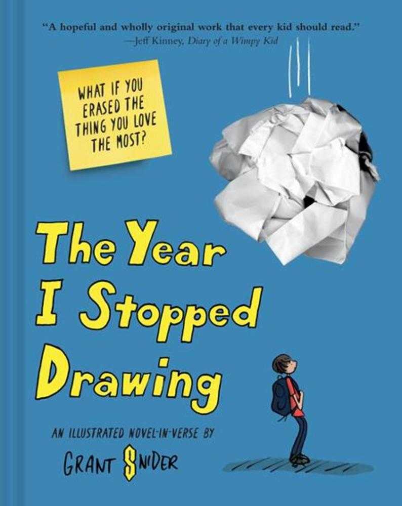 Year I Stopped Drawing Hardcover An Illustrated Novel In Verse