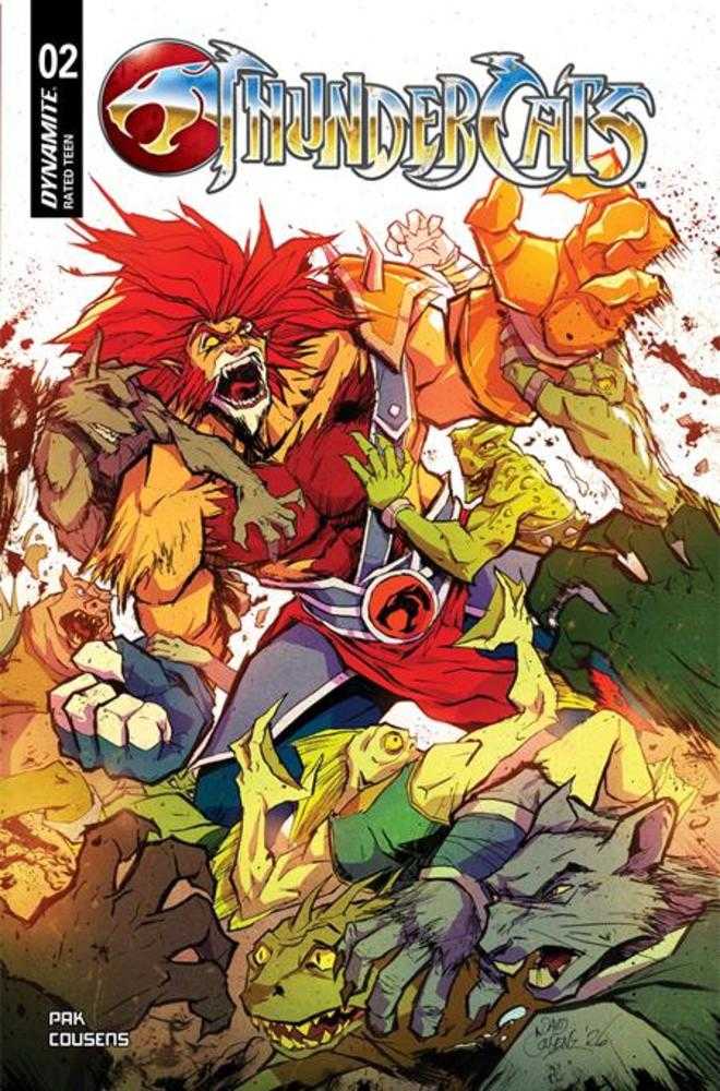 Thundercats (2026) #2 Cover B David Cousens Variant