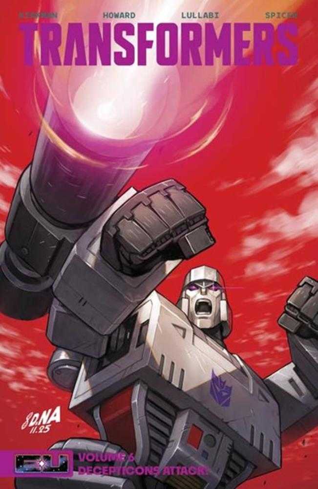 Transformers TPB Volume 06 David Nakayama Cover