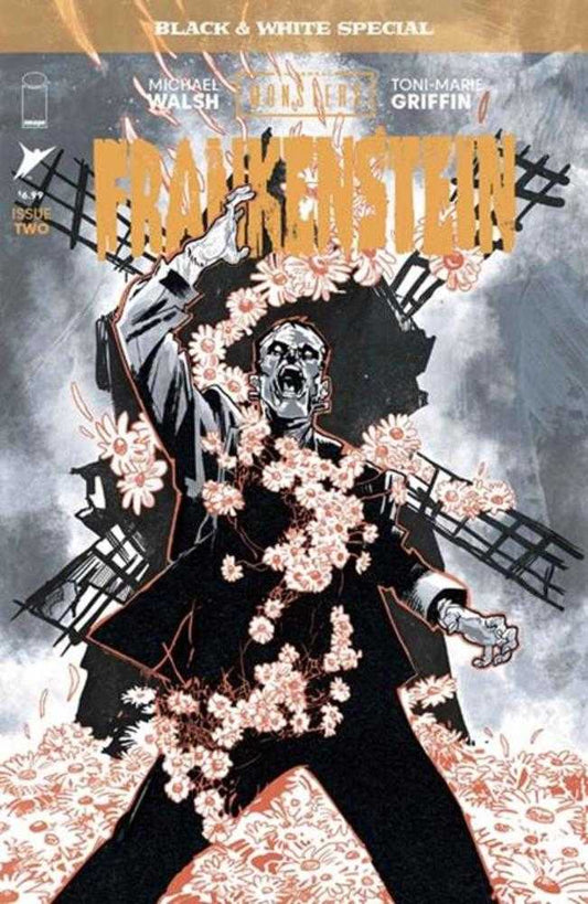 Universal Monsters Frankenstein Black & White Special #2 (Of 2) Cover A Michael Walsh