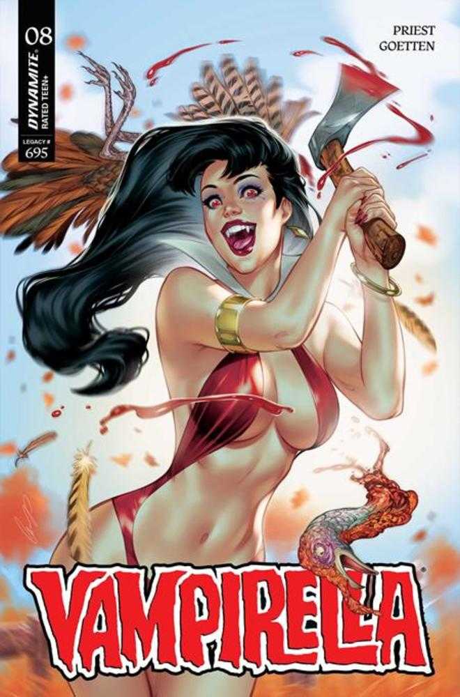 Vampirella (2026) #8 Cover D Elias Chatzoudis Variant