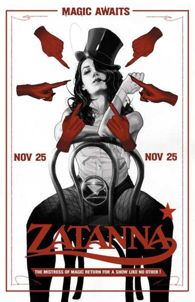 Zatanna (2026) #8 Cover B Joshua Sway Swaby Card Stock Variant