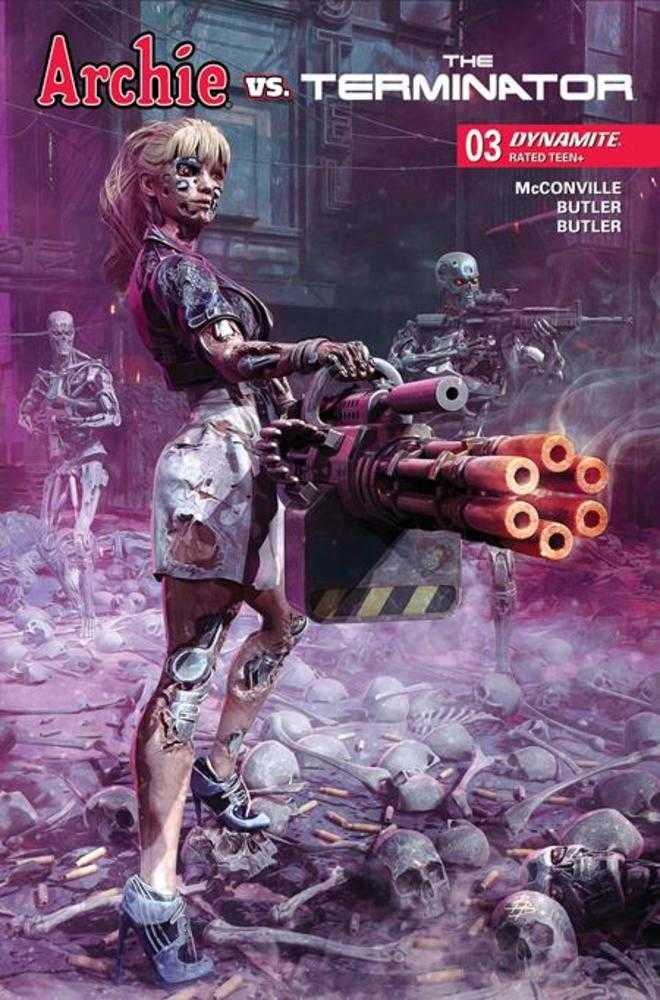 Archie vs The Terminator #3 Cover B Bjorn Barends Variant
