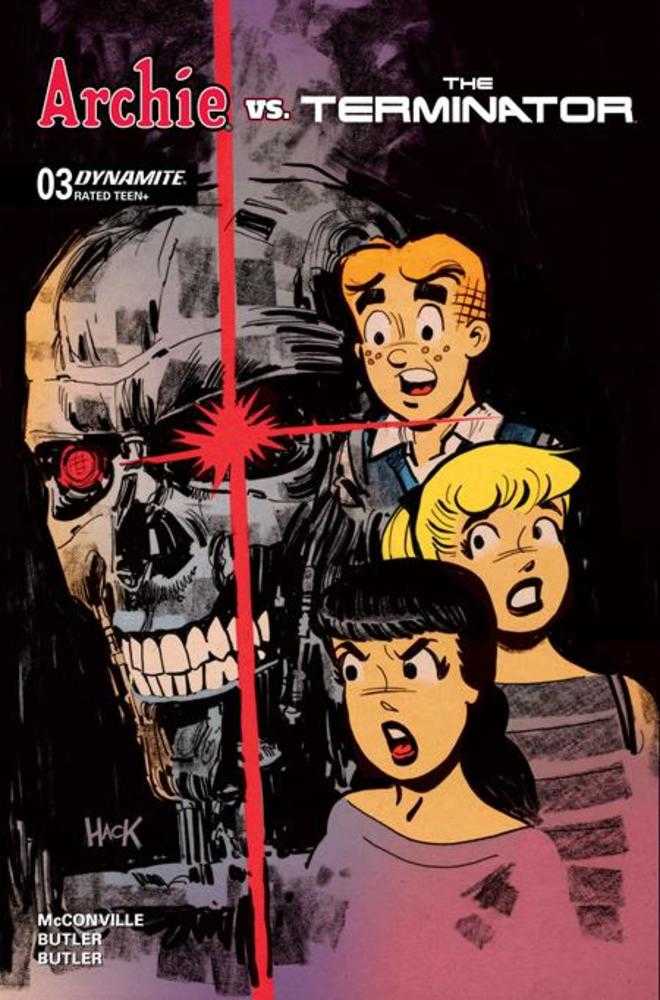 Archie vs The Terminator #3 Cover C Robert Hack Variant