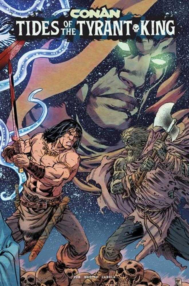 Conan The Barbarian Tides Of The Tyrant King #4 (Of 4) Cover B Jesus Merino Variant (Mature)