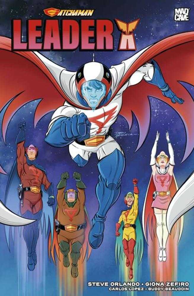 Gatchaman Leader X (One Shot) Cover B Dario Brizuela Variant