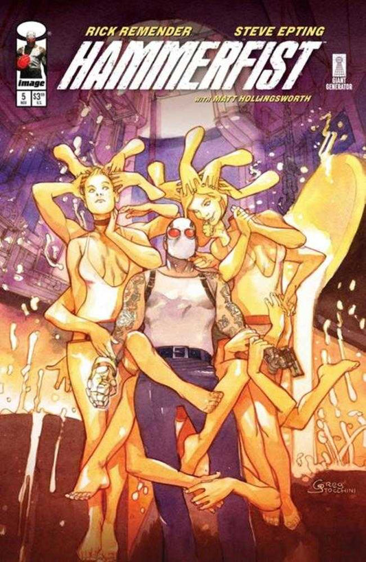 Hammerfist #5 Cover B Greg Tocchini Variant (Mature)