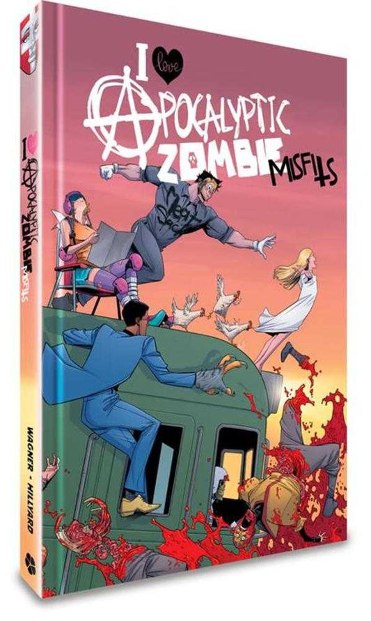 I Love Apocalyptic Zombie Misfits Hardcover
