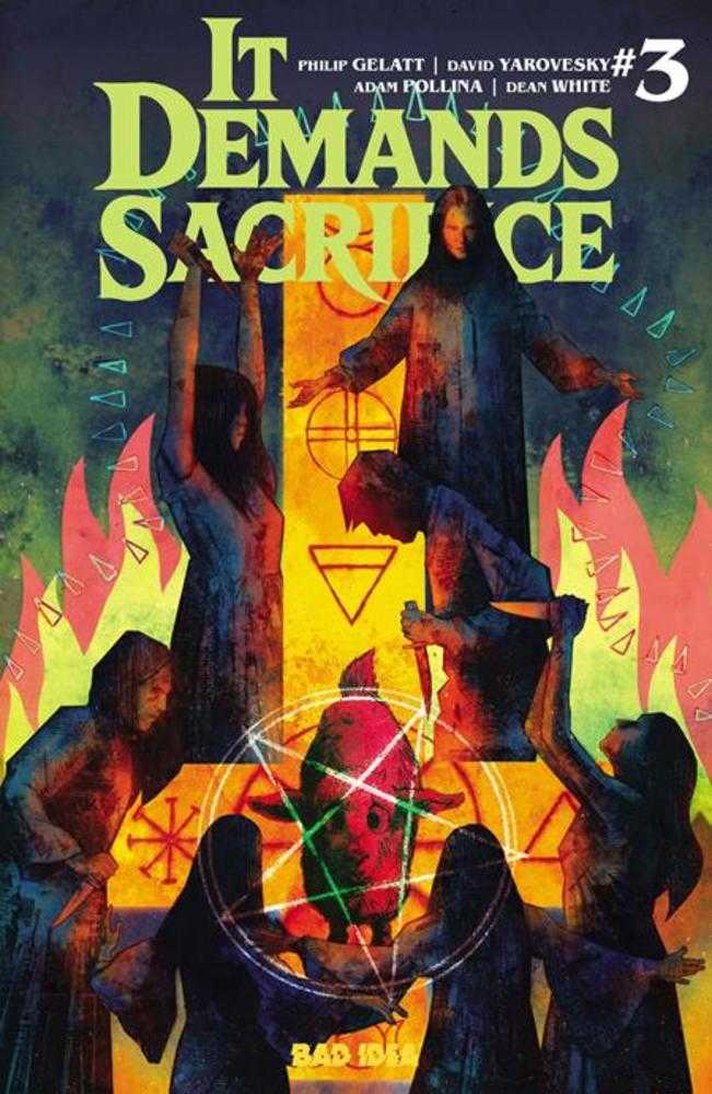 It Demands Sacrifice #3 (Of 4) Cover B Ryan Quackenbush Variant