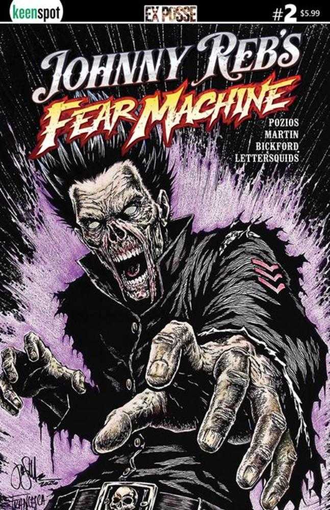 Johnny Rebs Fear Machine #2 Cover C Jason Moore Variant