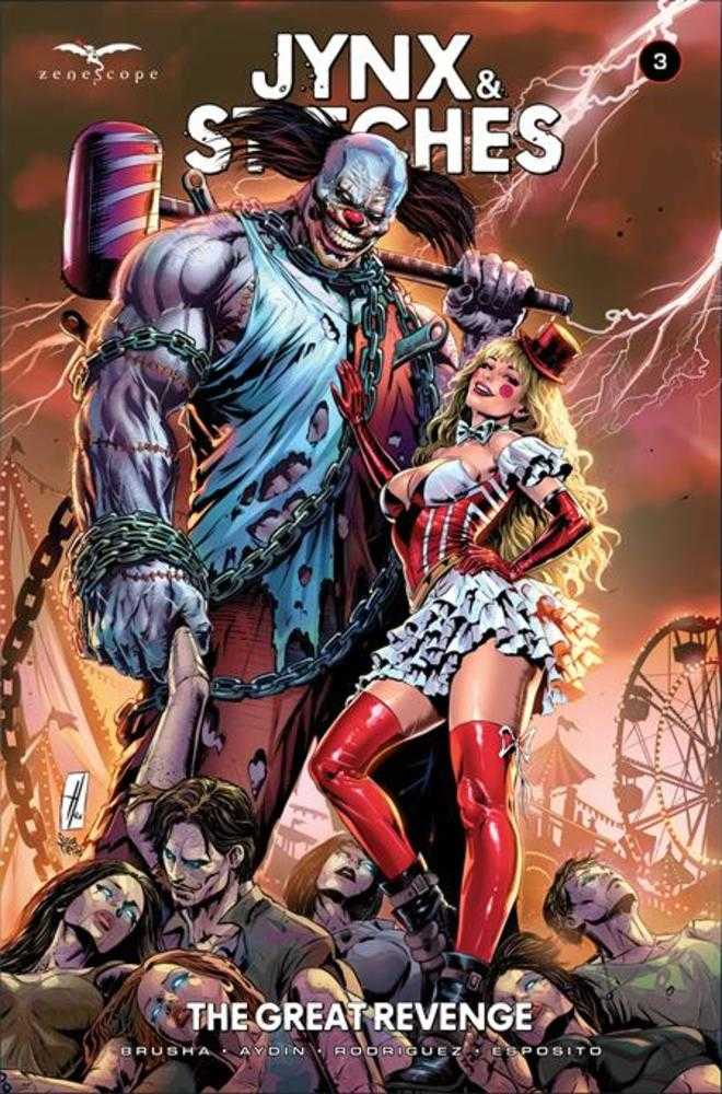 Jynx And Stitches Great Revenge #3 (Of 3) Cover A Hakan Aydin