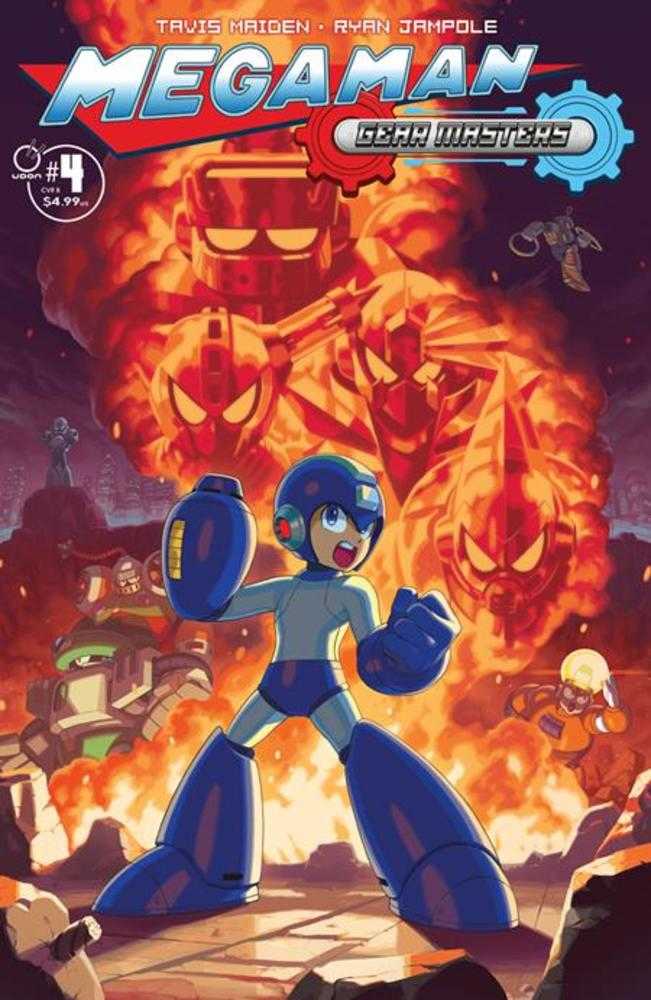 Mega Man Gear Masters #4 (Of 5) Cover B Simon S Anderson Variant