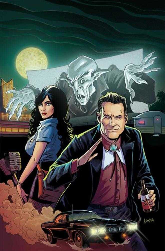 Monstervision Featuring Joe Bob Briggs And Darcy #1 Cover G Dave Acosta Limited Full Art Variant