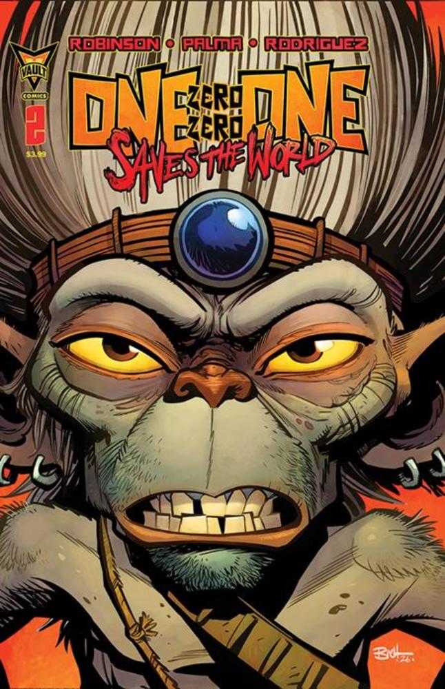 One Zero Zero One Saves The World #2 Cover A Brett Parson