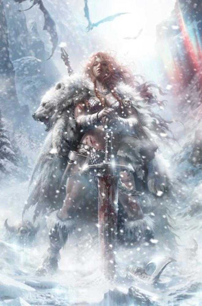 Red Sonja Solstice Special #1 (One Shot) Cover F Francesco Mattina Limited Full Art Variant