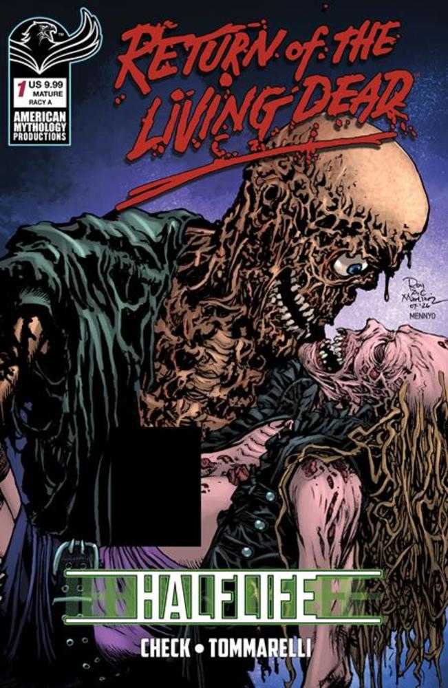 Return Living Dead Halflife #1 Cover G Richard Bonk Risque Variant (Mature)