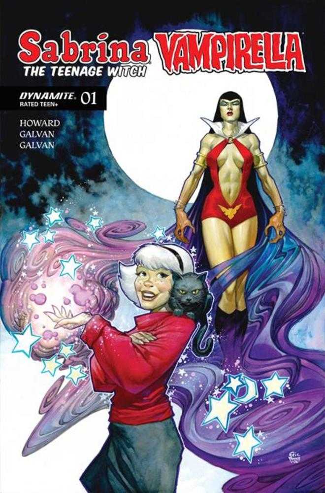 Sabrina The Teenage Witch Vampirella #1 Cover G Eric Powell Foil Variant