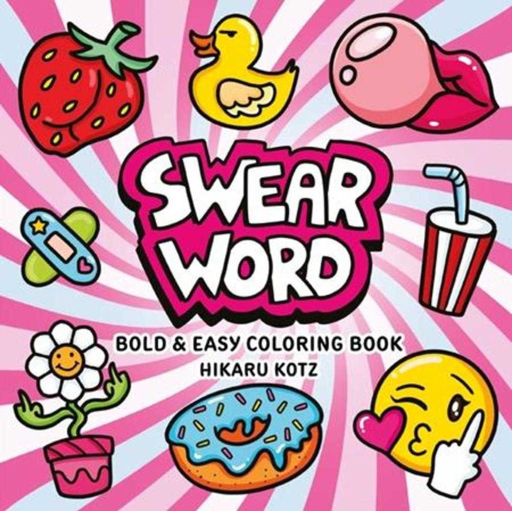 Swear Word Bold And Easy Coloring Book TPB
