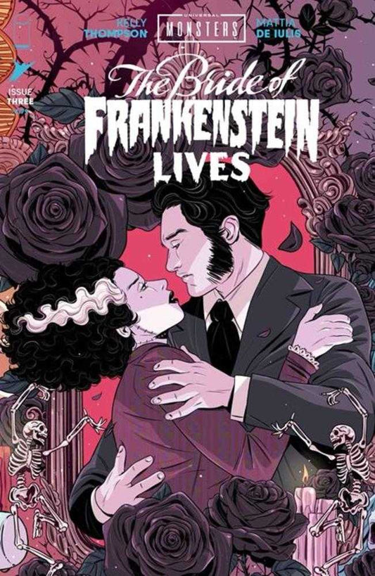 Universal Monsters The Bride Of Frankenstein Lives #3 (Of 4) Cover C Luana Vecchio Connecting Cover Variant