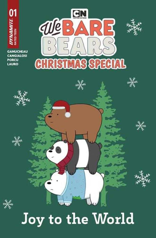 We Bare Bears Christmas Special #1 (One Shot) Cover D Greeting Card Variant
