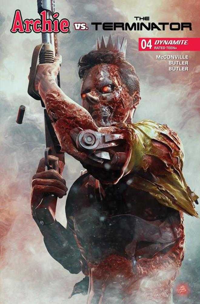 Archie vs The Terminator #4 Cover B Bjorn Barends Variant
