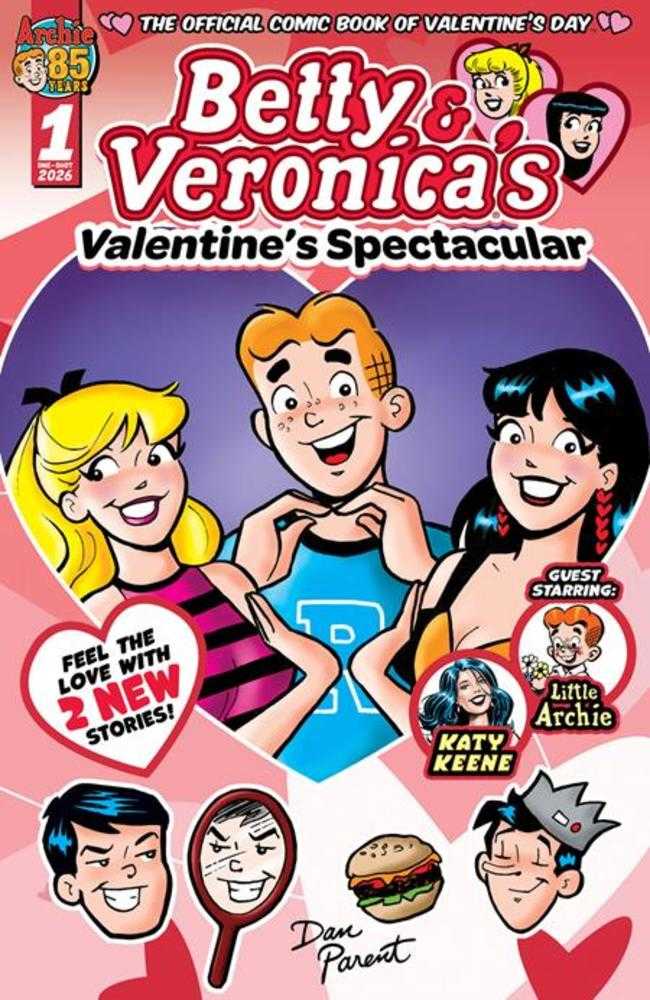 Betty And Veronicas Valentines Spectacular (One Shot) Cover A Dan Parent