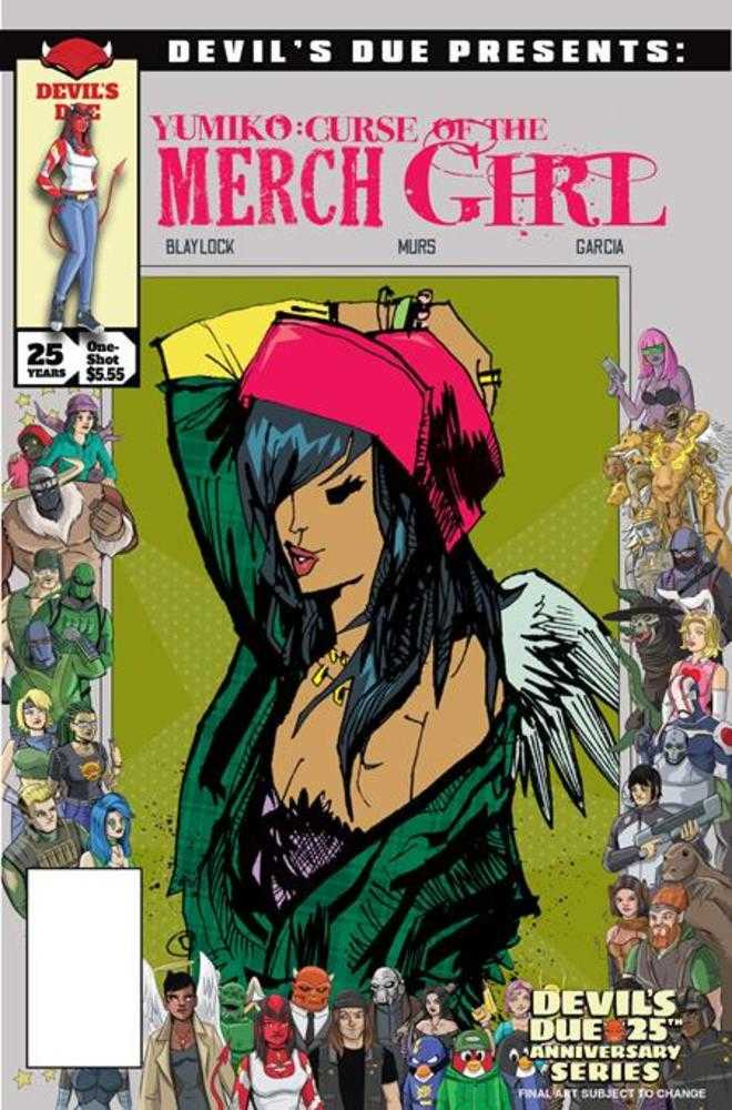 Devils Due Presents Yumiko Curse Of The Merch Girl (One Shot) Cover C Jim Mahfood Josh Blaylock Homage Variant