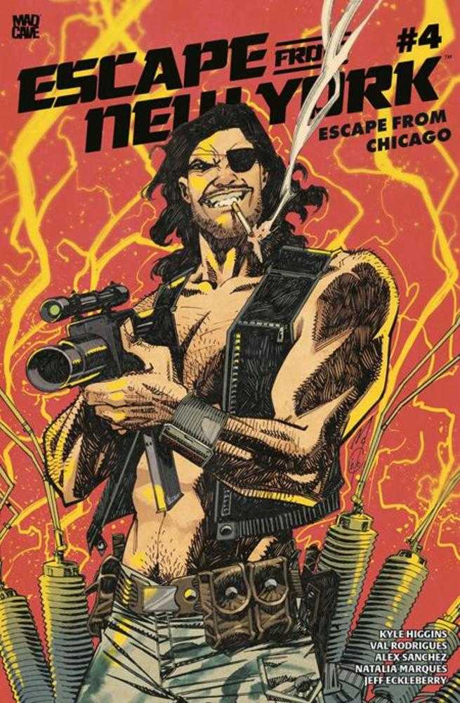 Escape From New York Escape From Chicago #4 Cover B John Mccrea Variant