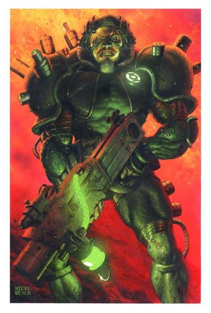 Green Lantern Doomed Cosmos #1 (Of 6) Cover C Steve Beach Card Stock Variant