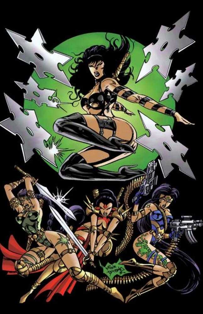 Jade Warriors #4 Cover C Mike Deodato Spark In The Dark Variant