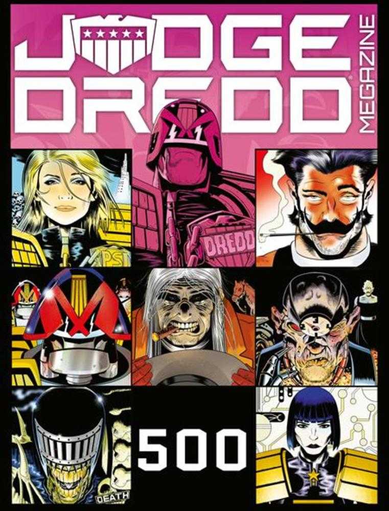 Judge Dredd Megazine #500 Cover A Stewart K Moore