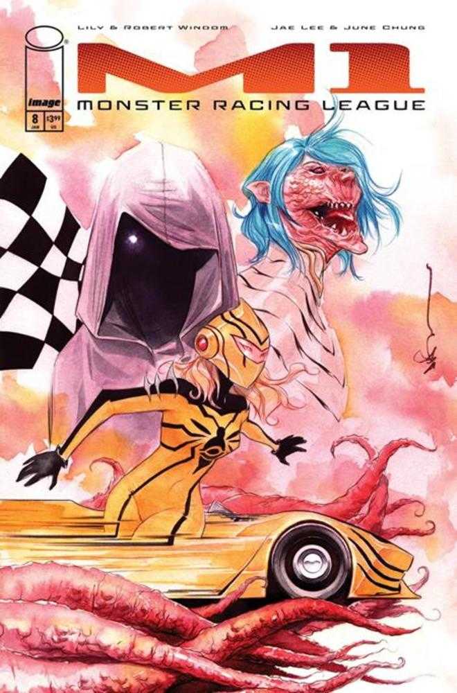 M1 Monster Racing League #8 Cover B Dustin Nguyen Variant
