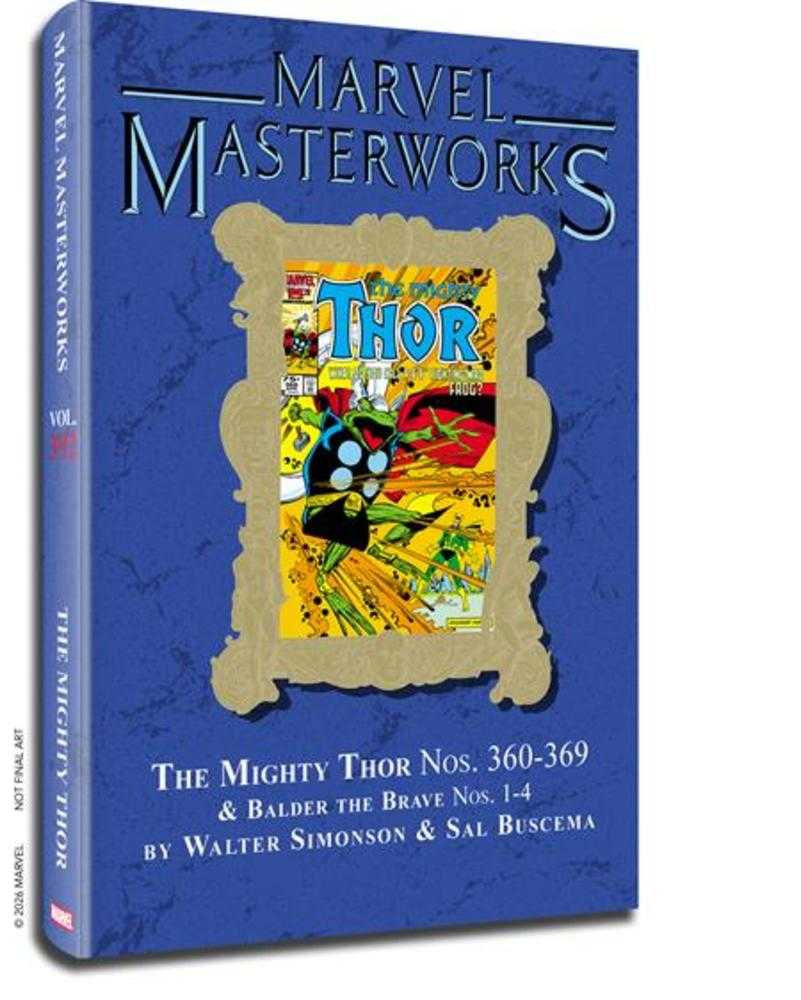 Marvel Masterworks The Mighty Thor Hardcover Volume 25 Walter Simonson Direct Market Edition Cover