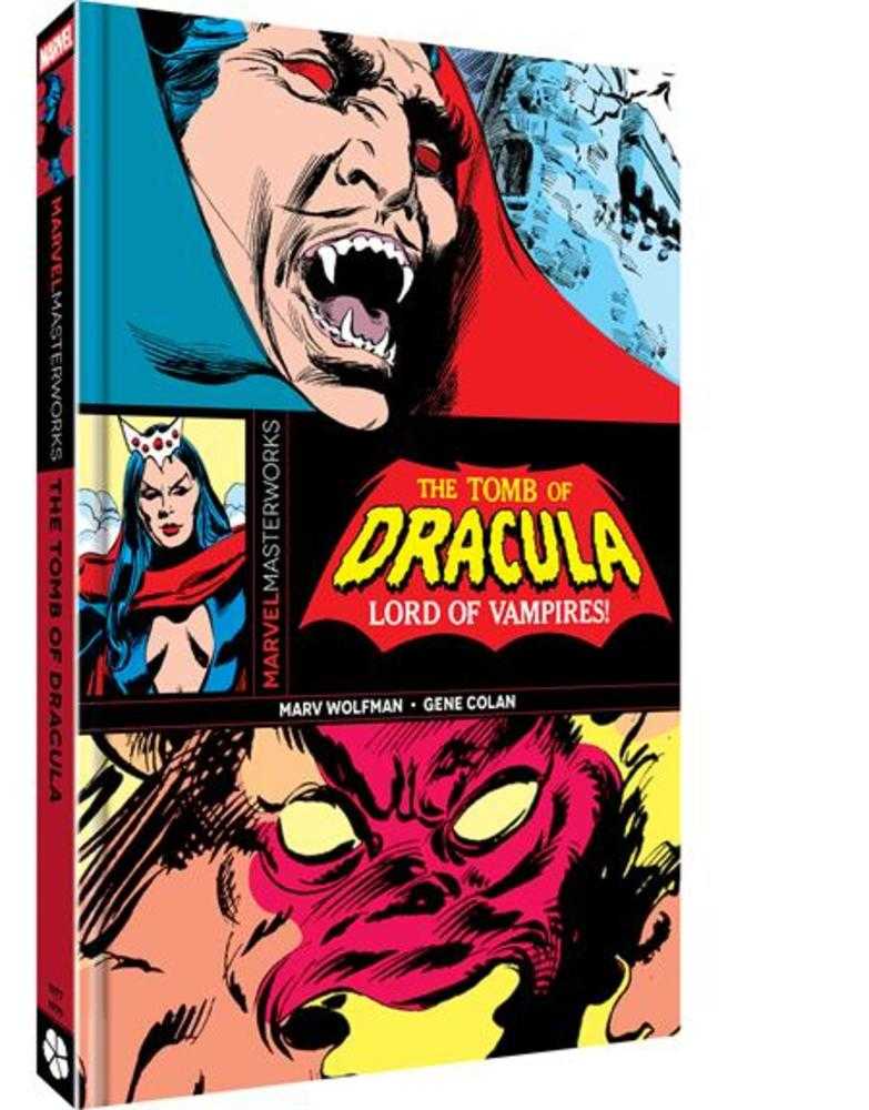 Marvel Masterworks Tomb Of Dracula Hardcover Volume 06 Gene Colan Clover Press Edition Cover
