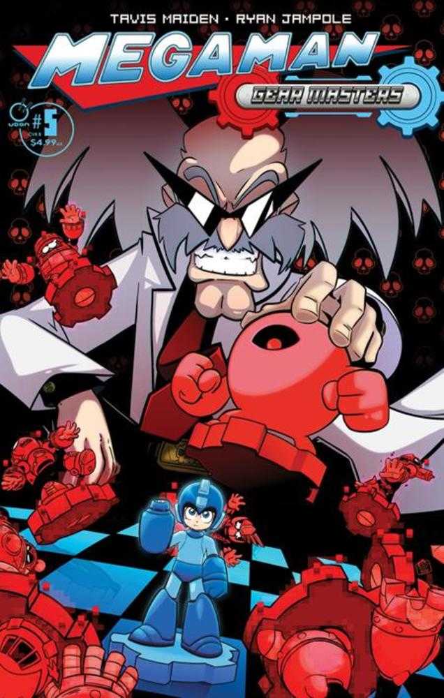 Mega Man Gear Masters #5 (Of 5) Cover B Tavis Maiden Variant
