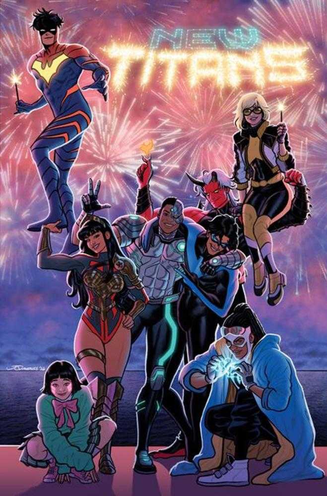 New Titans #43 Cover B Joe Quinones Card Stock Variant