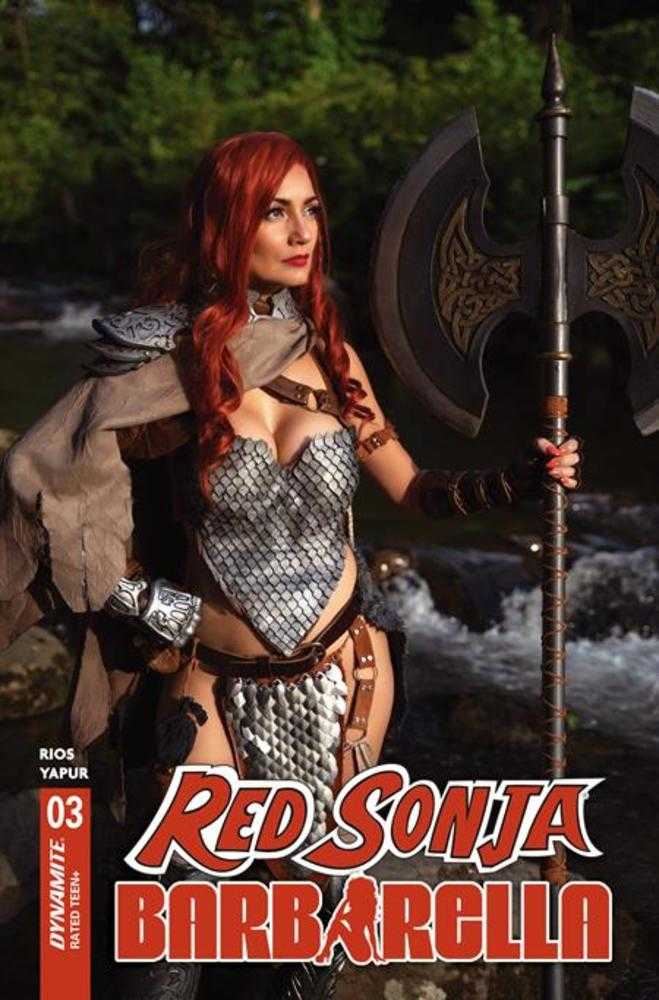 Red Sonja Barbarella #3 Cover D Cosplay Ivy Red Sonja Variant