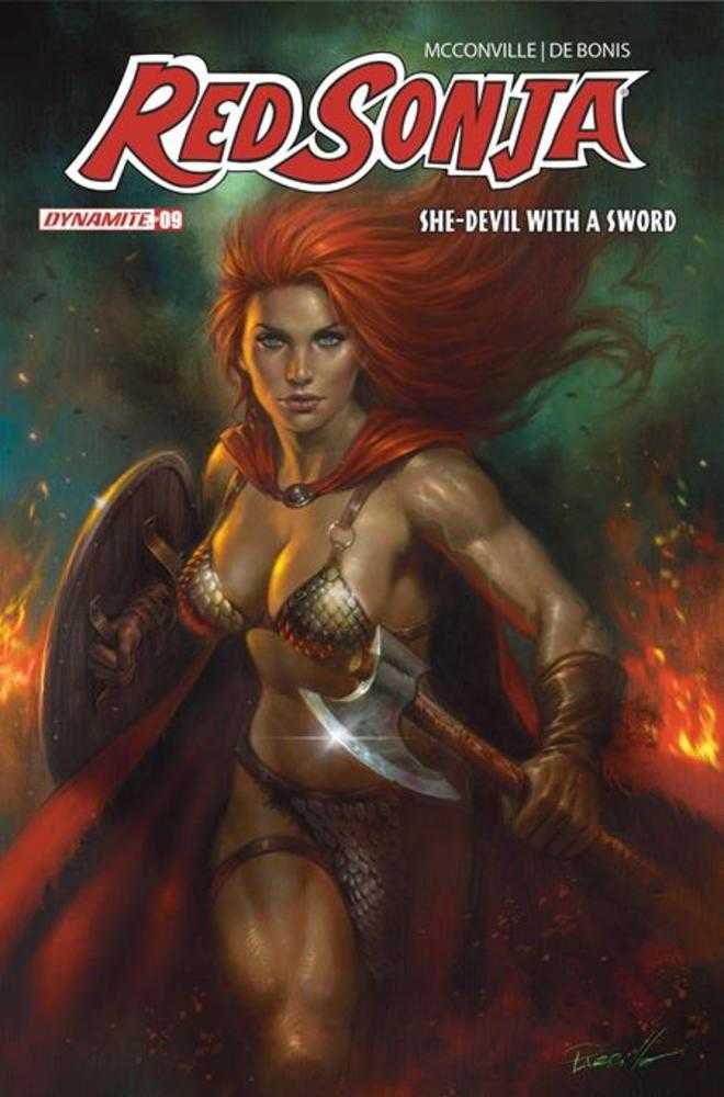Red Sonja Shedevil With A Sword #9 Cover B Lucio Parrillo Variant