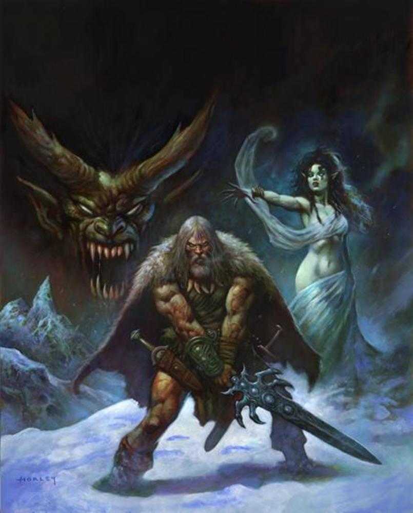 Savage Sword Of Conan #18 Cover C Alex Horley Virgin Cardstock Variant (Mature)