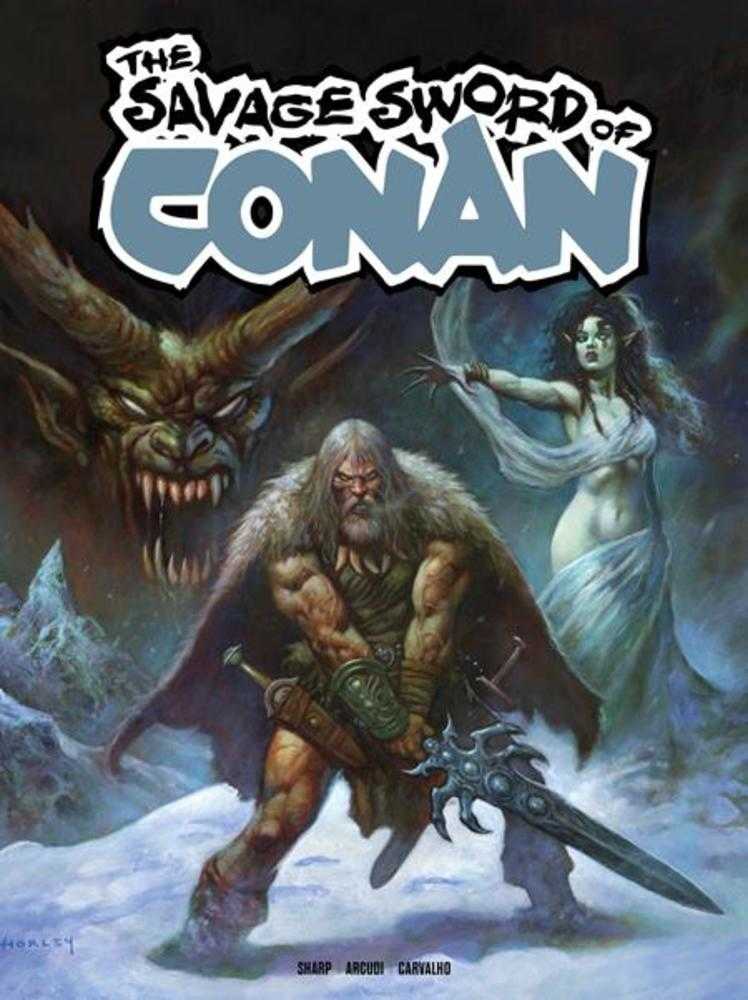 Savage Sword Of Conan #18 Cover E Alex Horley Foil Variant (Mature)