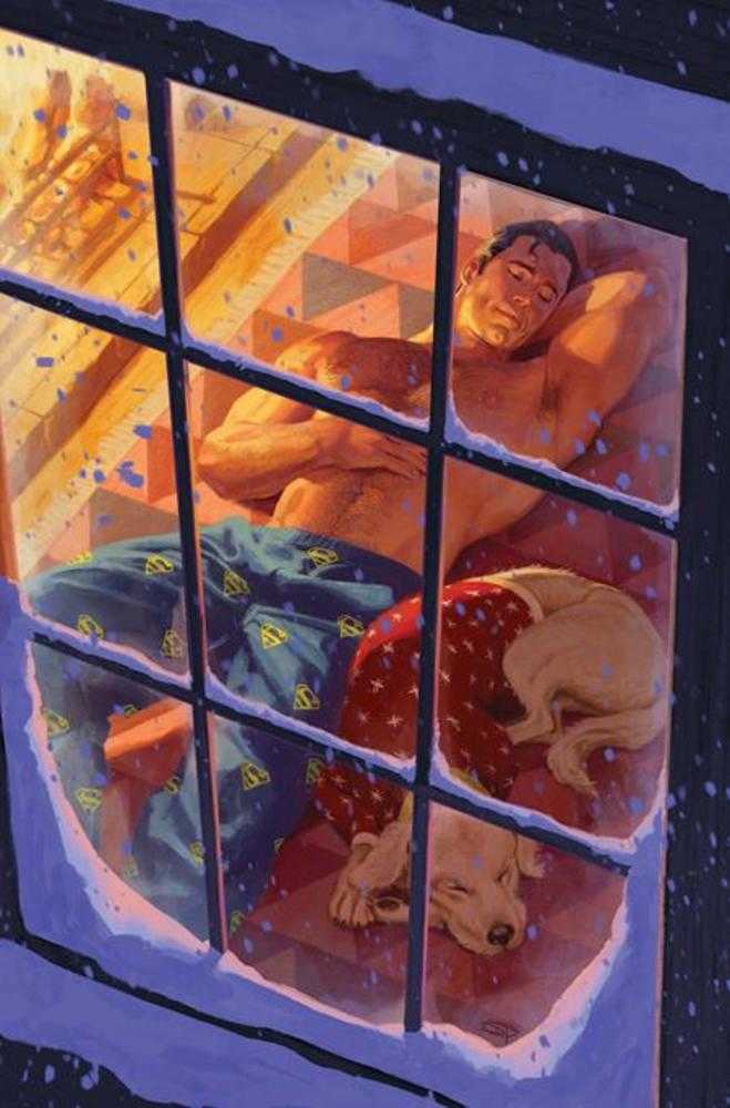 Superman #46 Cover F David Talaski Sweater Weather Card Stock Variant