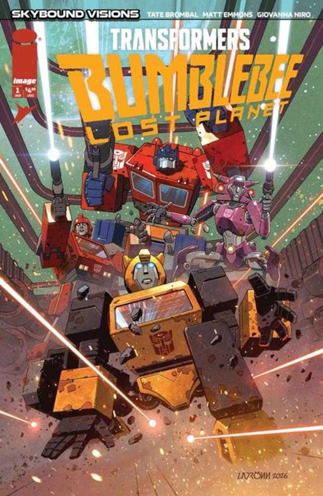 Transformers Bumblebee Lost Planet #1 (Of 6) Cover B Ladronn Variant