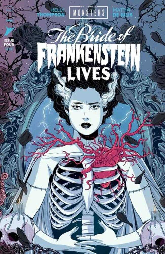 Universal Monsters The Bride Of Frankenstein Lives #4 (Of 4) Cover C Luana Vecchio Connecting Cover Variant
