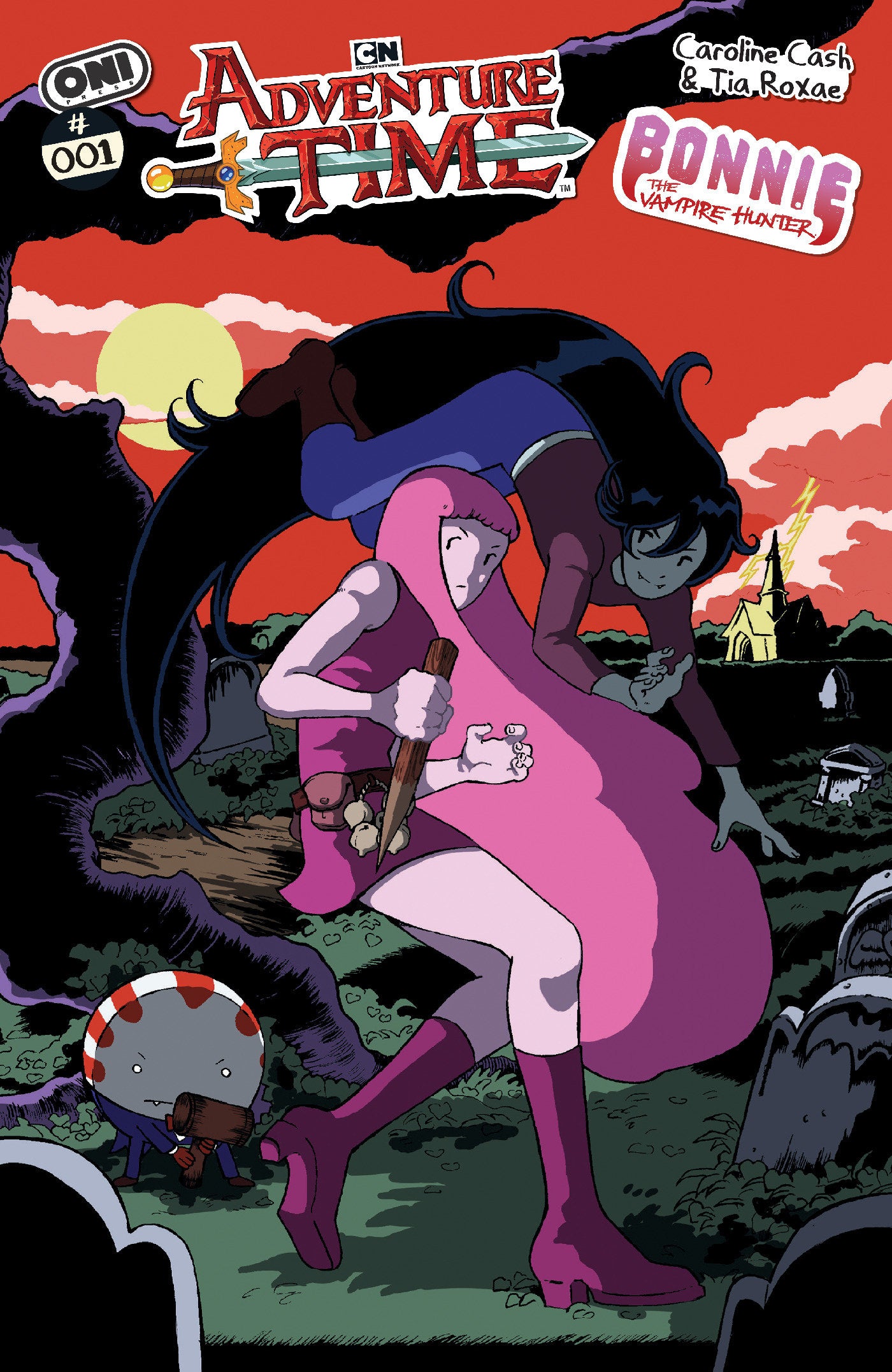 Adventure Time Bonnie The Vampire Hunter #1 (One Shot) Cover B Tia Roxae Variant