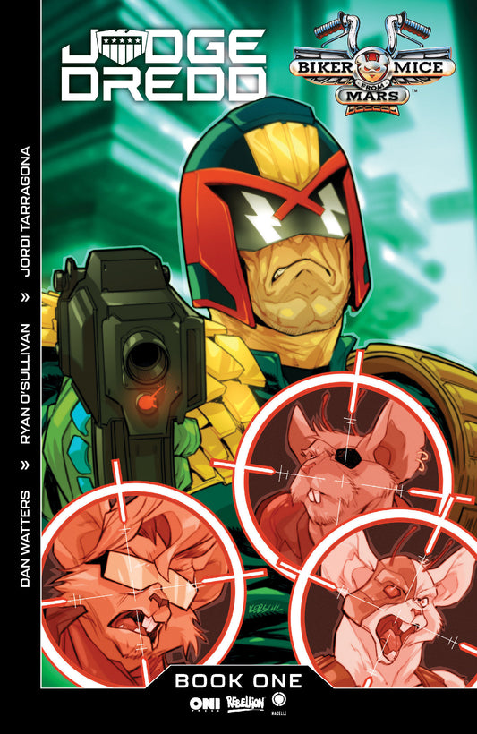 Judge Dredd/Biker Mice From Mars #1 Cover B Karl Kerschl Variant