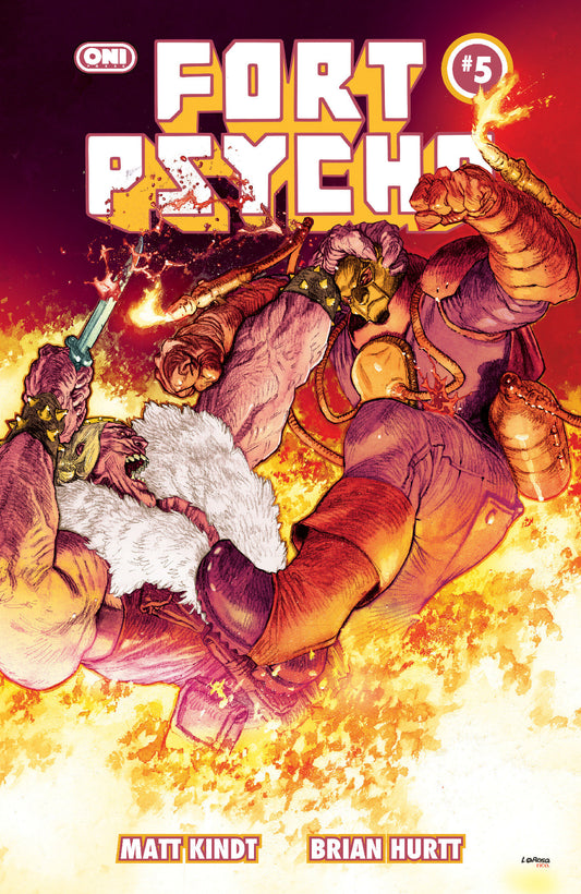 Fort Psycho #5 Cover B Lewis La Rosa Variant