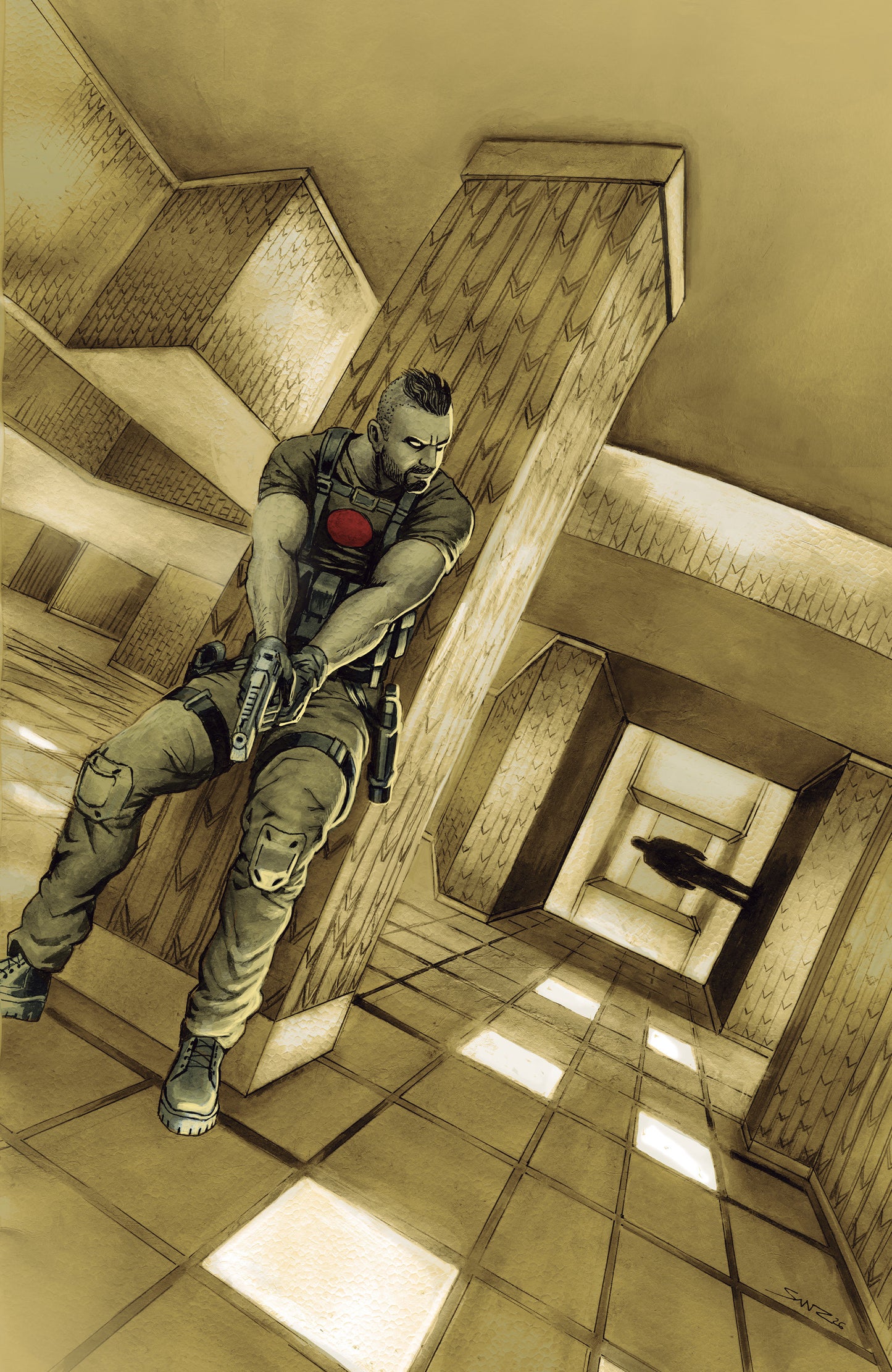Valiant Beyond: Bloodshot #8  Toy Soldiers #2 Finale Variant C (Sanz Full Art)