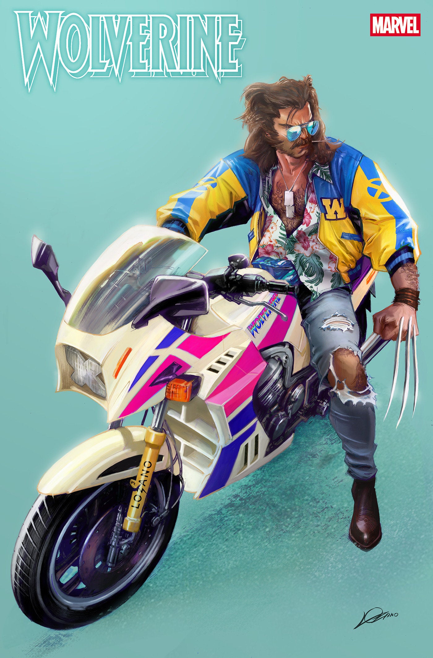 Wolverine #24 Alexander Lozano 80's Wolverine Variant
