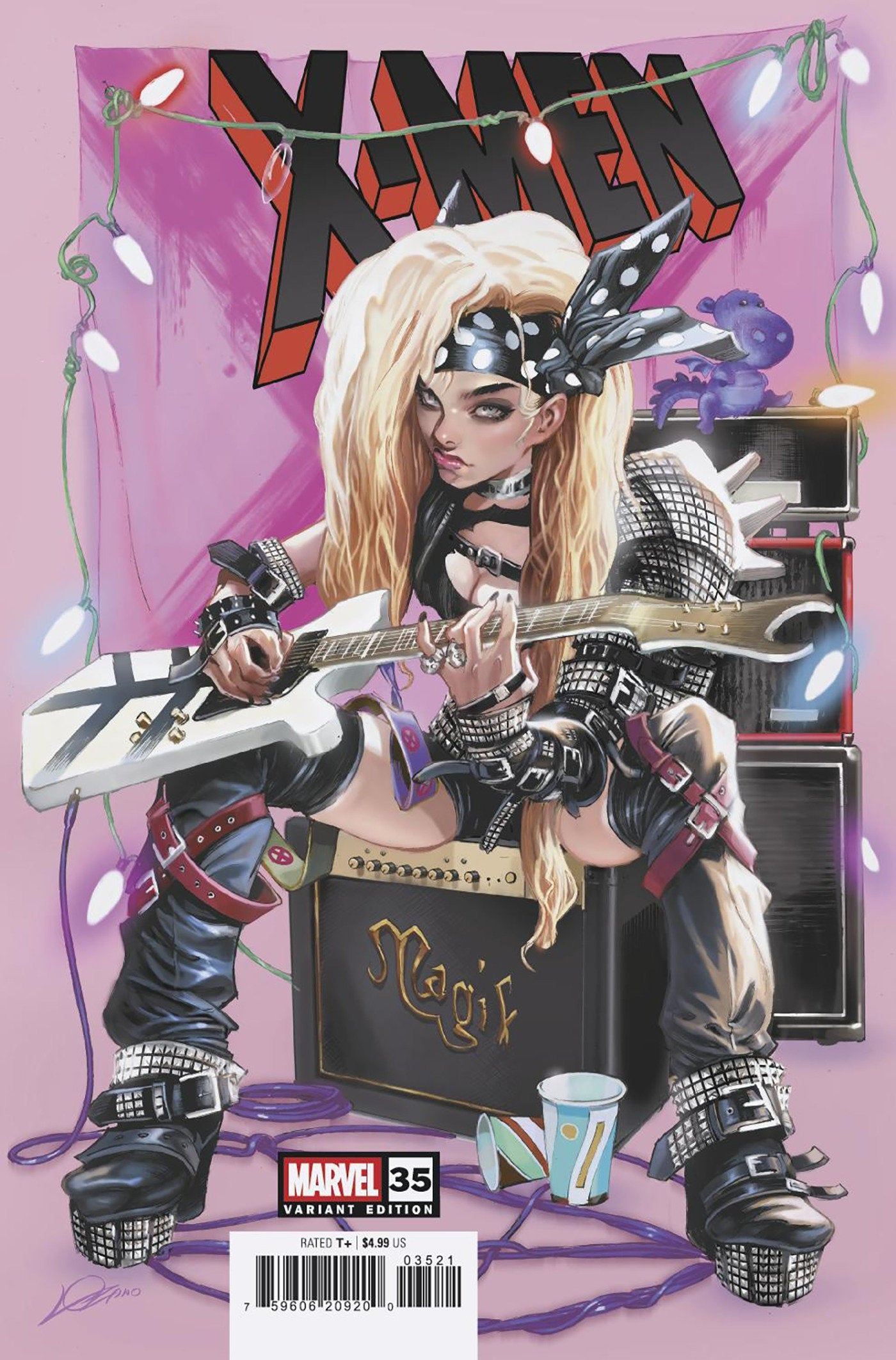 X-Men #35 Alexander Lozano 80's Magik Variant