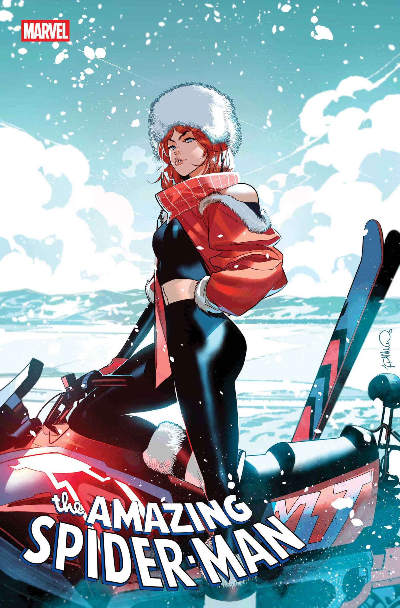 Amazing Spider Man #18 Simone Di Meo Winter Break Variant